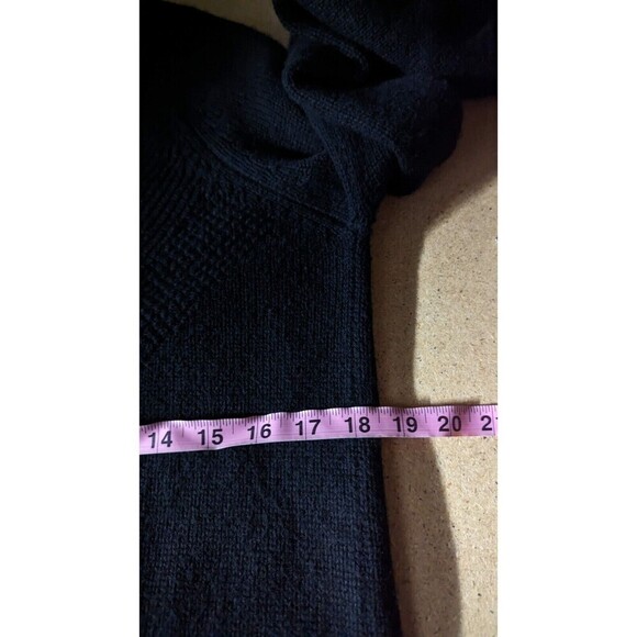 Autumn Cashmere Wool Blend Bishop Sleeve Pullover Vneck Sweater Small - Picture 8 of 8